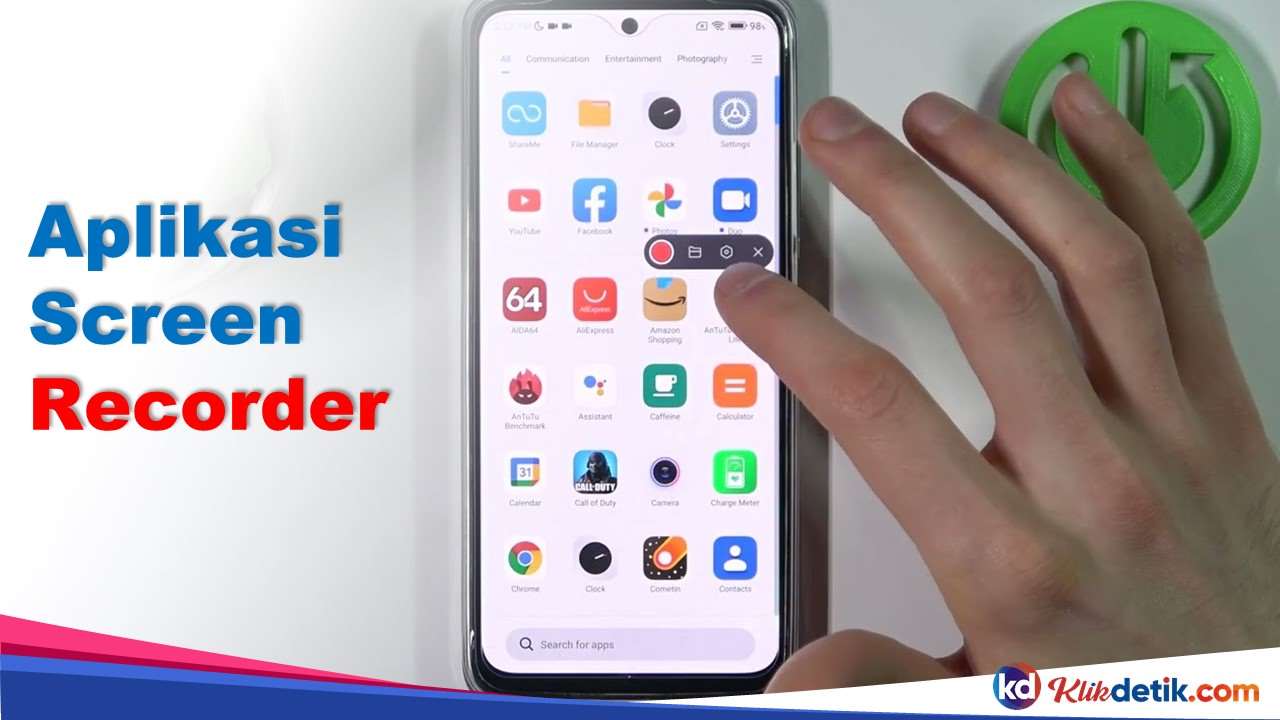 Aplikasi Screen Recorder