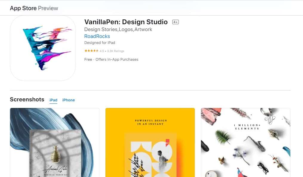 Cara Buat Poster di HP VanillaPen Design Studio