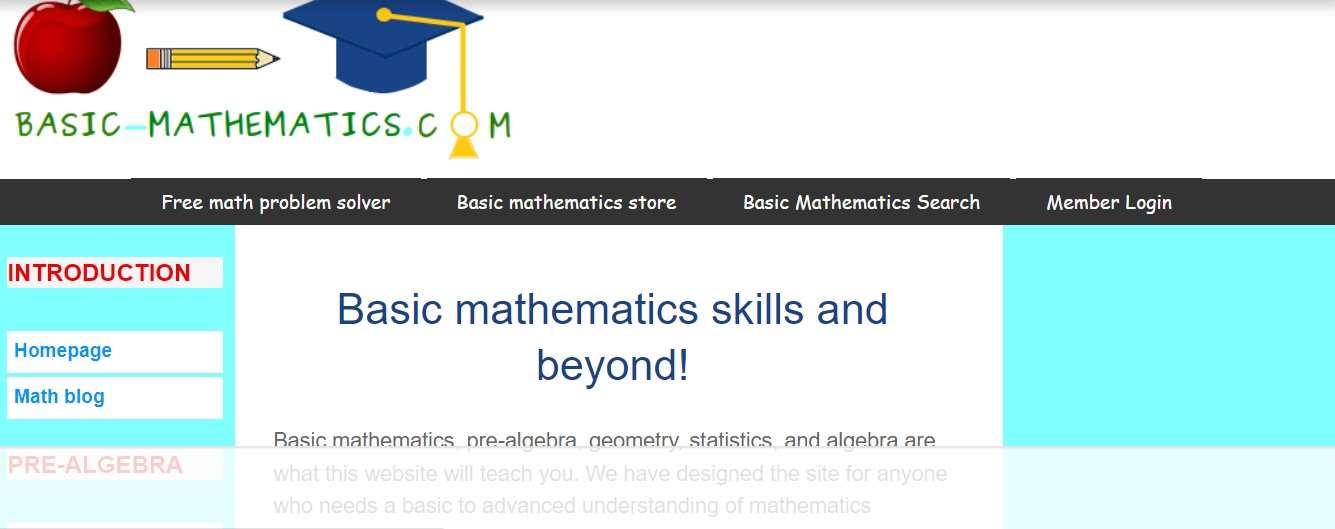 Cara Mencari Jawaban Matematika Tanpa Aplikasi Basic mathematics