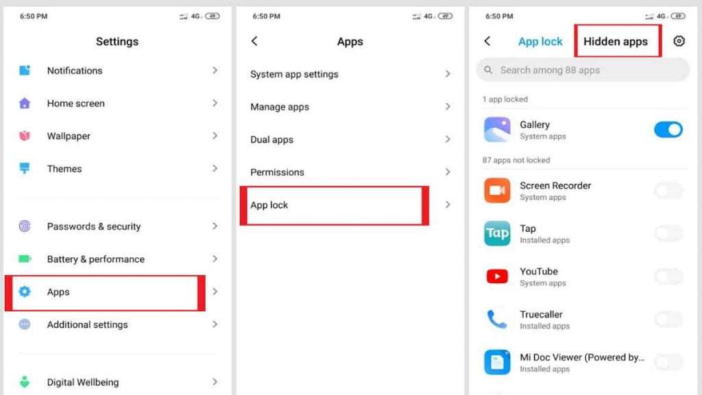 Cara Sembunyikan Aplikasi di Xiaomi dan Buka Aplikasi Tersembunyi
