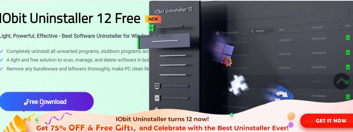 Cara Uninstall Aplikasi di Windows 10 dengan IObit uninstaller
