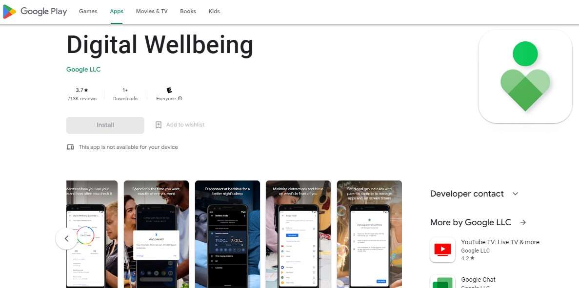 Digital Wellbeing