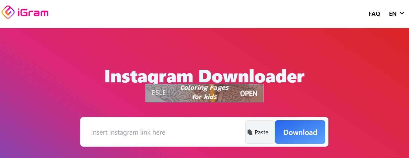 Download Reels Instagram Tanpa Aplikasi iGram.io