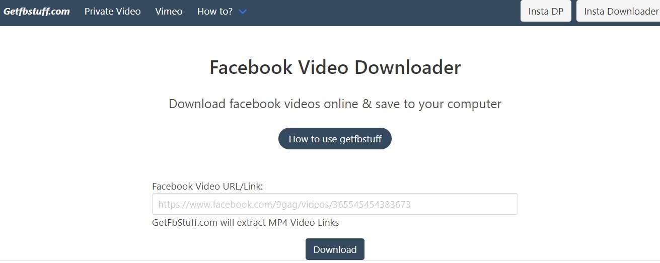 Download Video dari Facebook Tanpa Aplikasi GetVideo.com