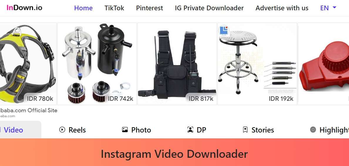 Download Video dari Instagram Tanpa Aplikasi Indown.io