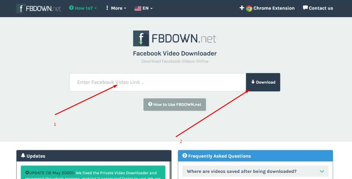 Download Video di FB Tanpa Aplikasi FBDOWN.net