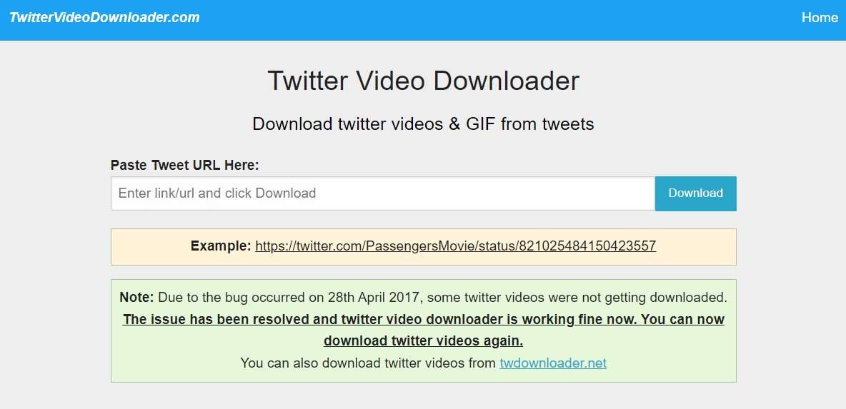 Download Video di Twitter Tanpa Aplikasi - Twitter Video Downloader