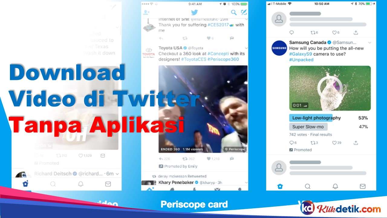 Download Video di Twitter Tanpa Aplikasi