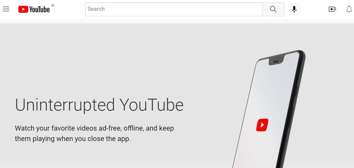 Download Youtube Tanpa Aplikasi dengan Youtube Premium HP