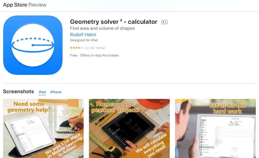 Geometry solver ² - calculator