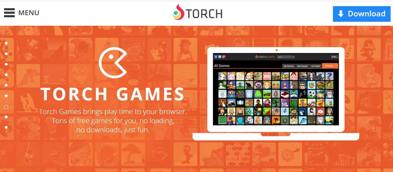 Komponen Torch Browser Hanya Memiliki Aplikasi Untuk Torch Games