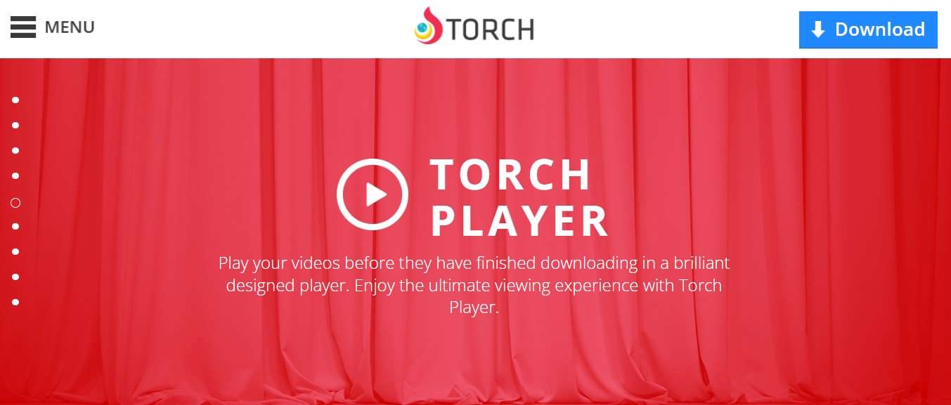 Komponen Torch Browser Hanya Memiliki Aplikasi Untuk Torch Player