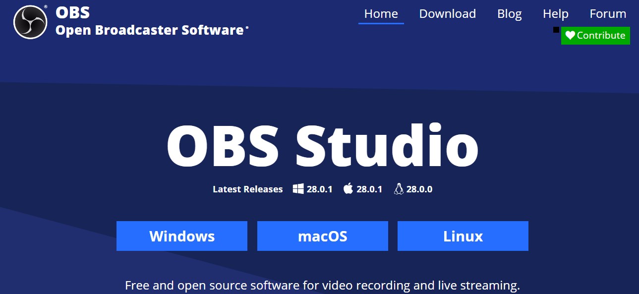 OBS Open Broadcaster Software