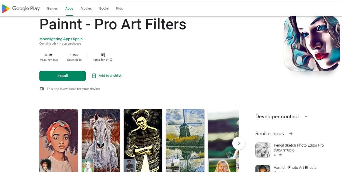 Painnt - Pro Art Filters