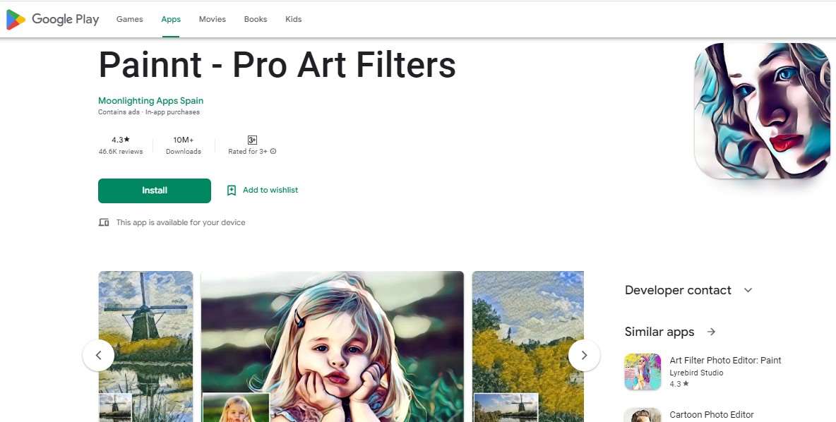 Painnt - Pro Art Filters