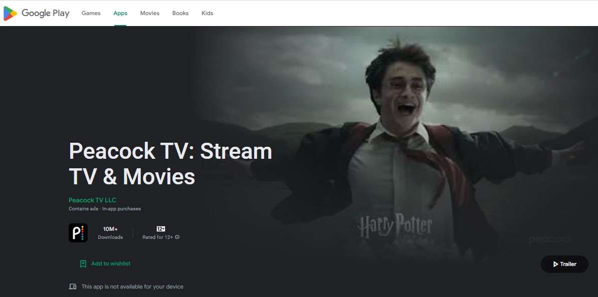 Peacock TV Stream TV Movies