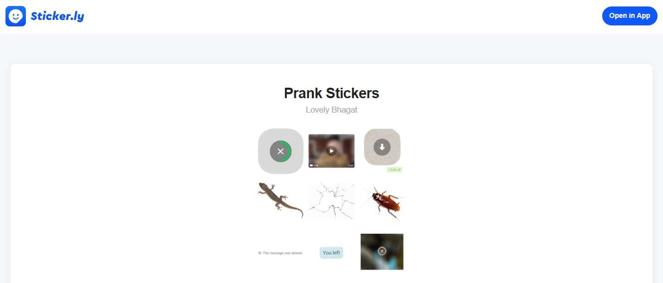 Prank Stickers