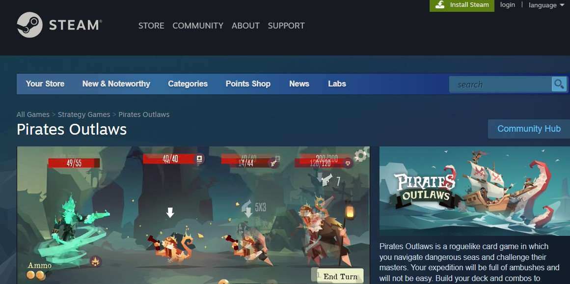 Aplikasi Games Offline Pirates Outlaws