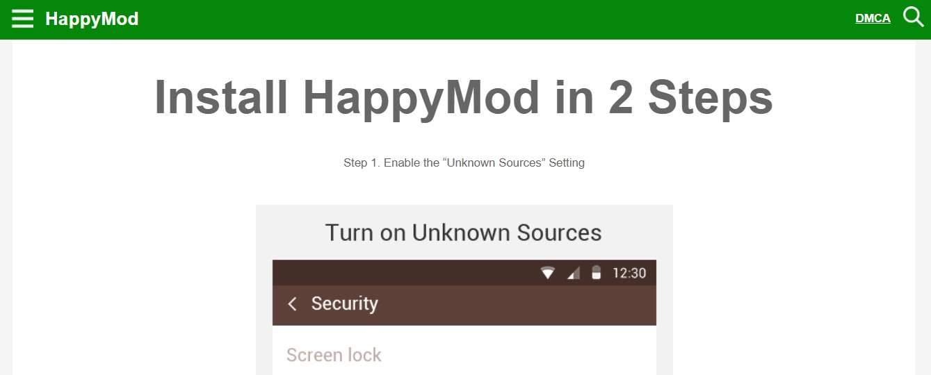 Aplikasi Happy Mod Instal