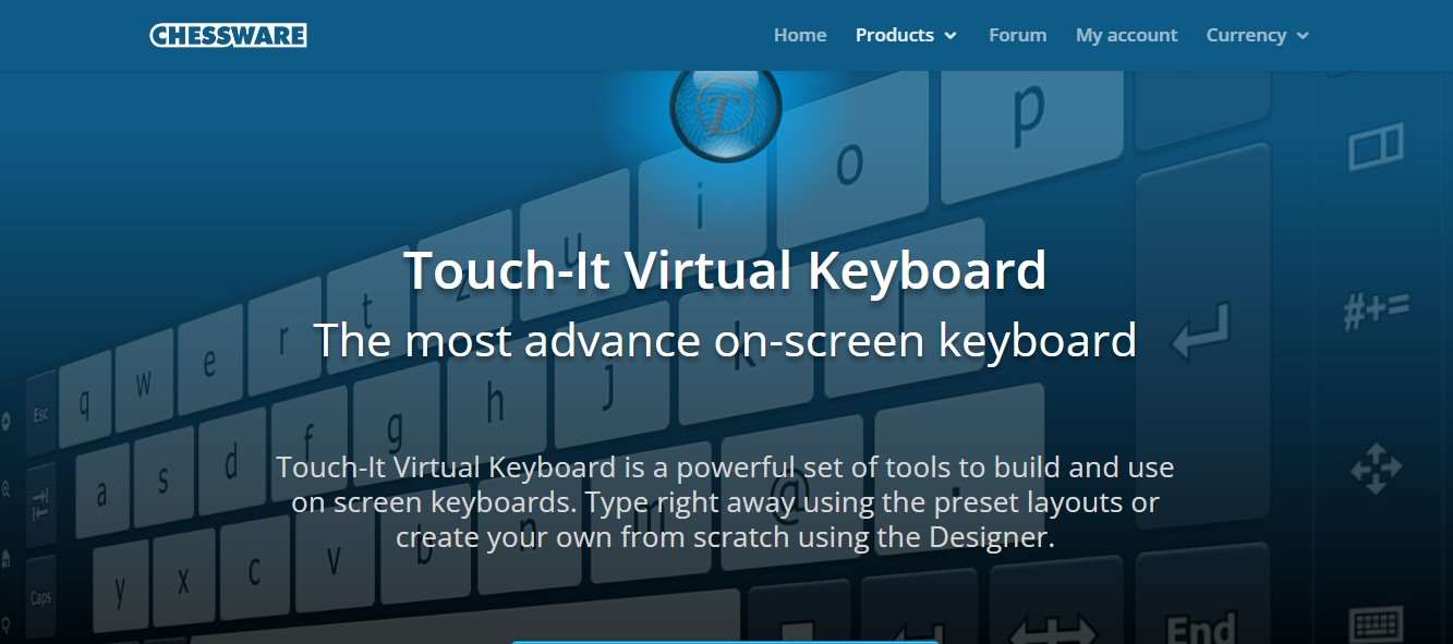 Aplikasi Keyboard Laptop Touch-It Virtual Keyboard