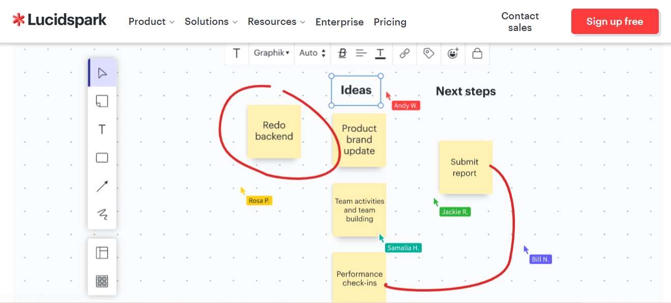 Aplikasi Mind Mapping LucidSpark