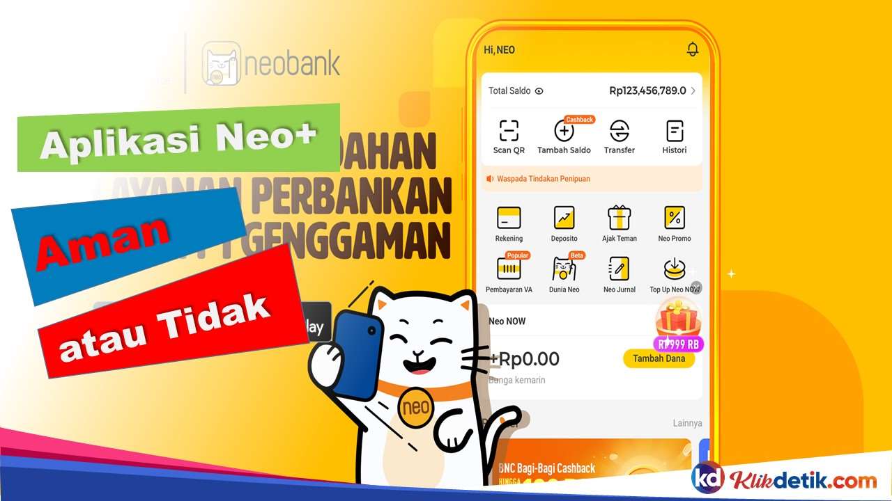 Aplikasi Neo+ Aman atau Tidak