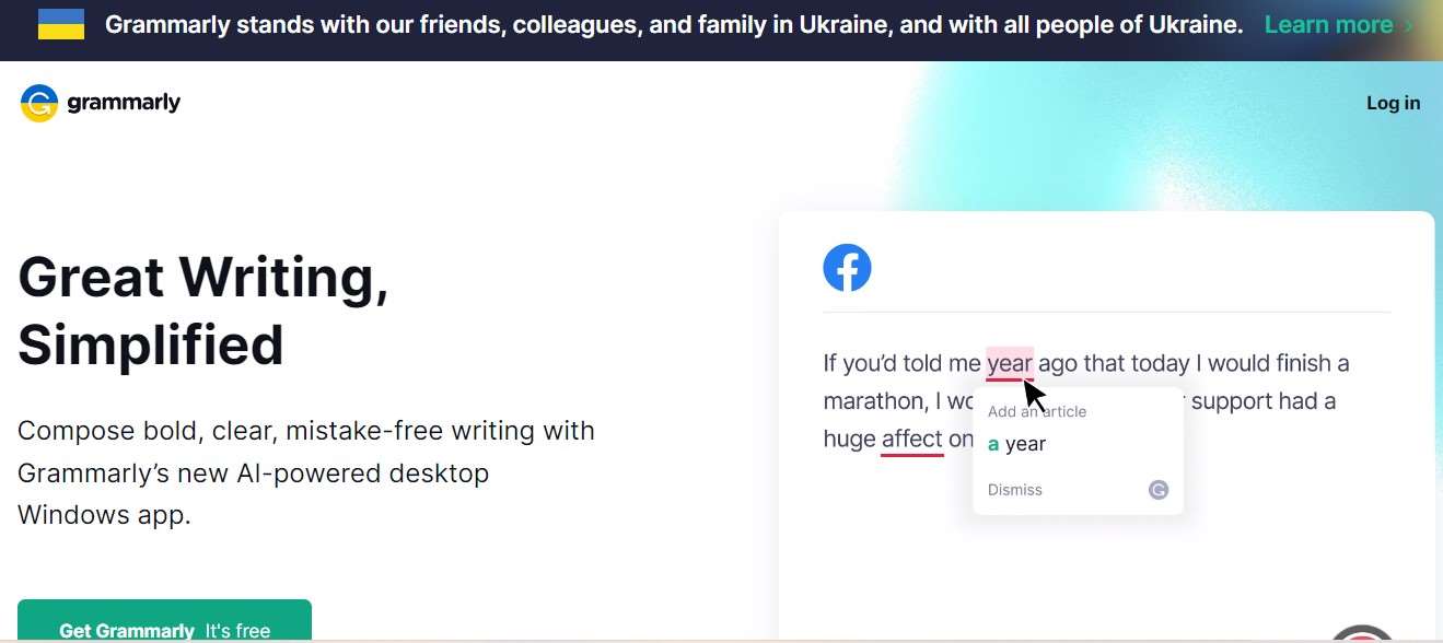 Aplikasi Parafrase Grammarly