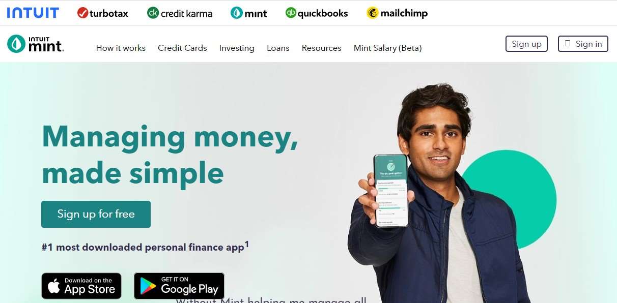 Aplikasi Pengatur Keuangan Mint Intuit