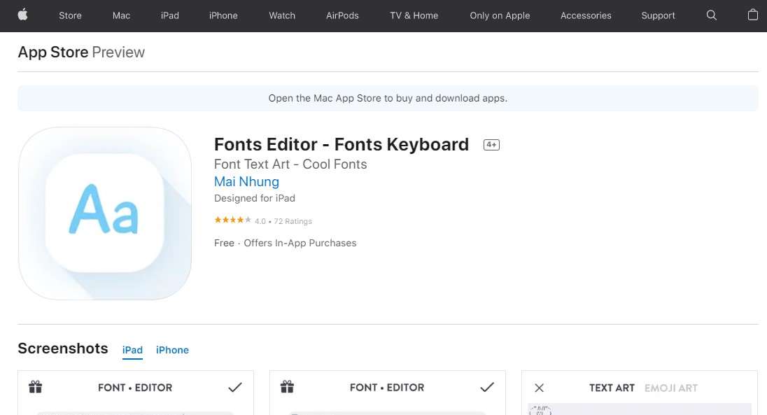 Aplikasi Tulisan Keren Fonts Editor - Fonts Keyboard