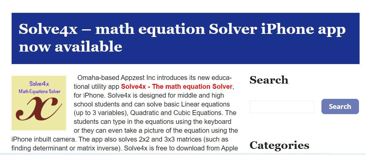 Aplikasi Untuk Menjawab Soal Matematika Solve4X