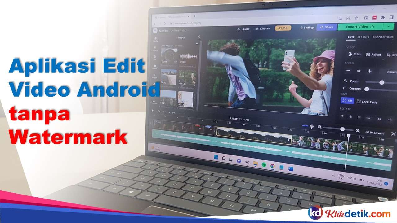 Aplikasi edit video android tanpa watermark