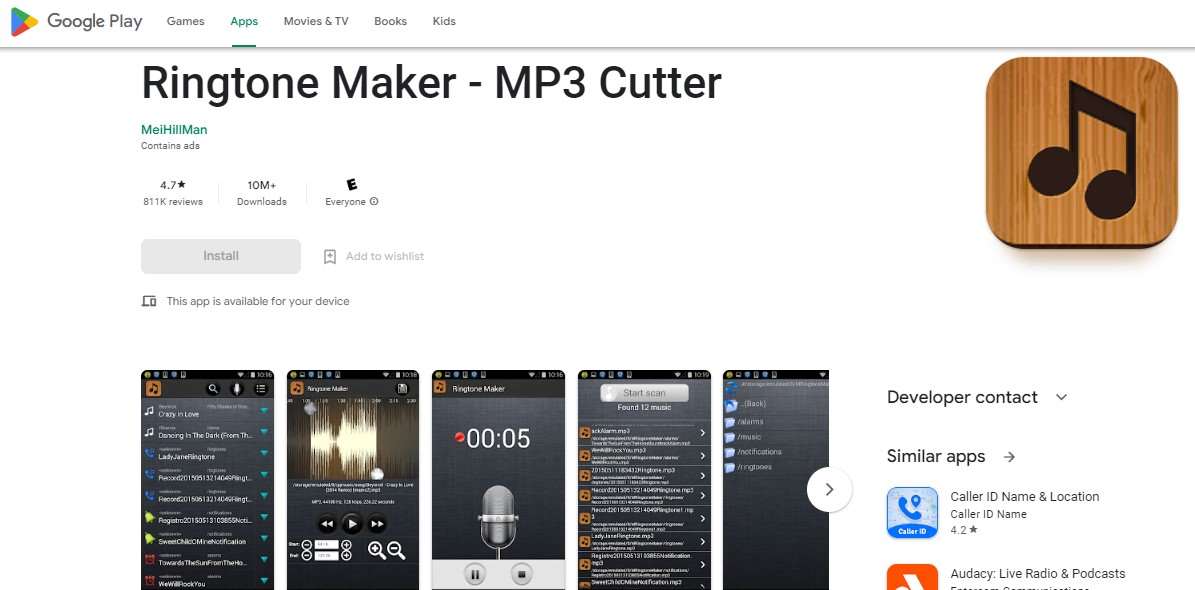 Buat Nada Dering Sendiri - Ringtone Maker - MP3 Cutter