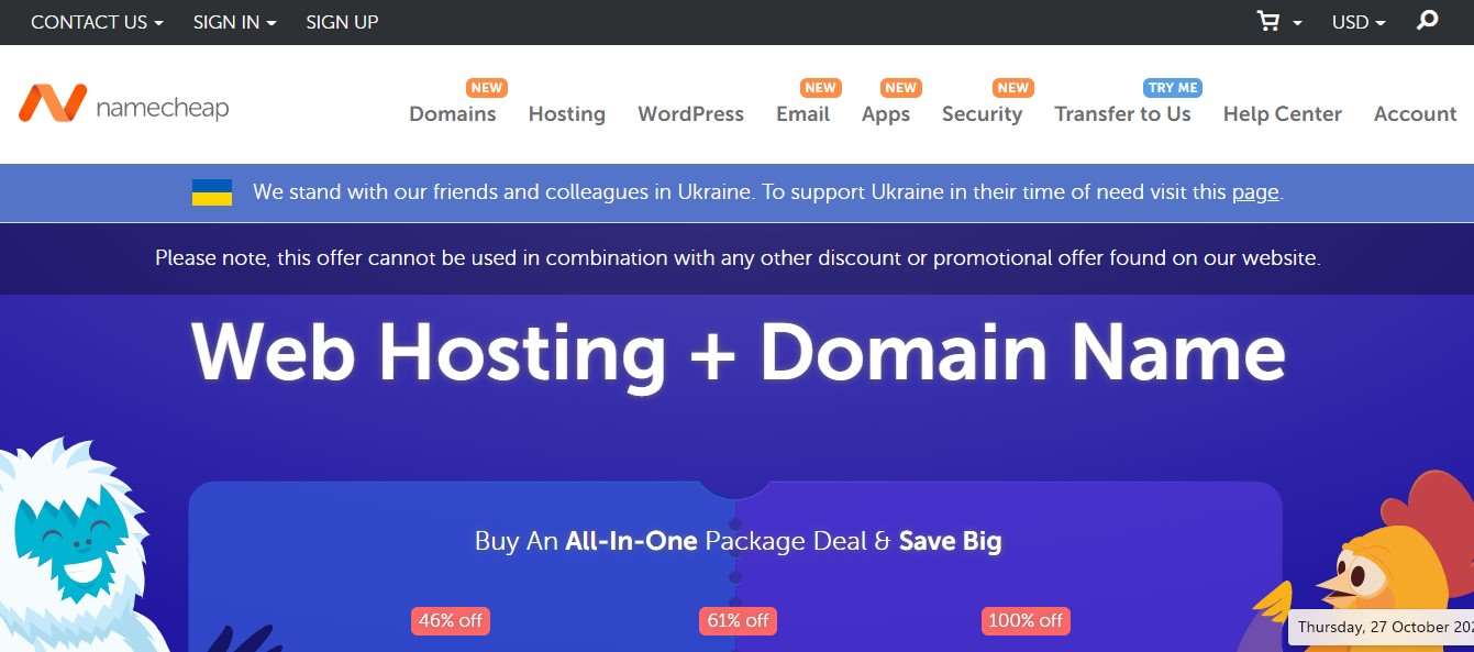 Cara Membuat Website Hosting Namecheap