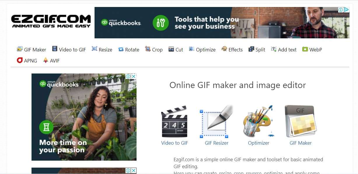 Cara Mempercepat Video di Browser EZGIF