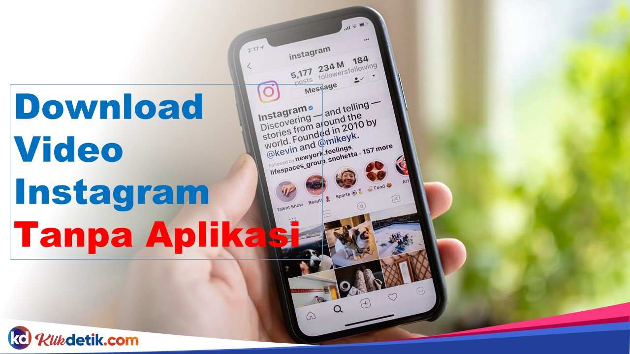 Download Video Instagram Tanpa Aplikasi