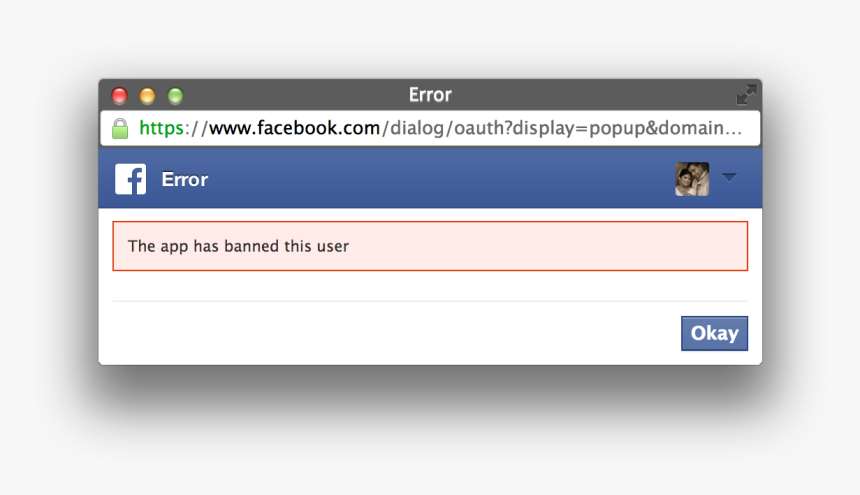 Facebook Banned