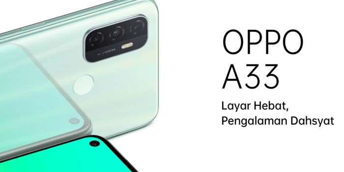 HP Oppo Dibawah 2 Juta dan Spesifikasinya Oppo A33