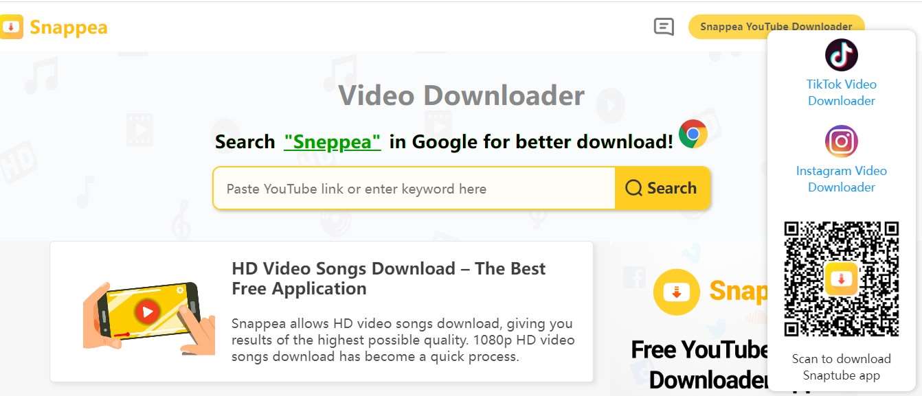 Snappea Online Downloader