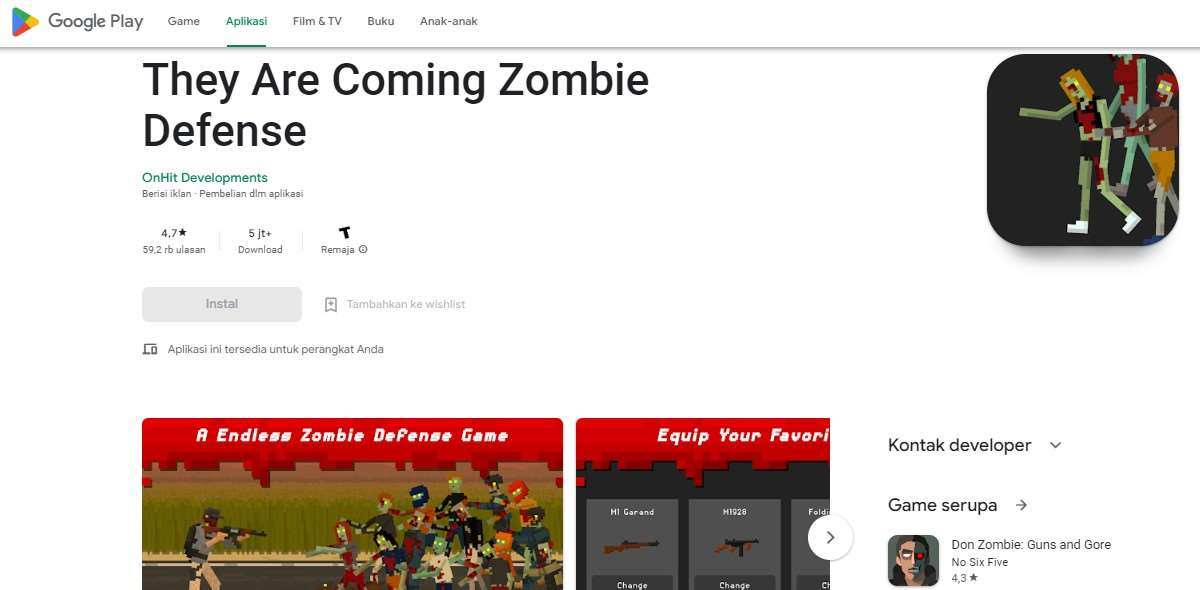 They Are Coming Zombie Defense