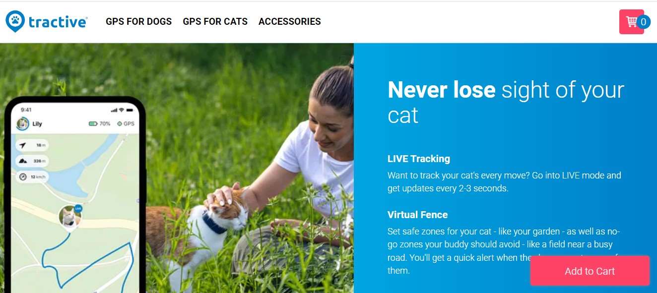 Tractive for Cats