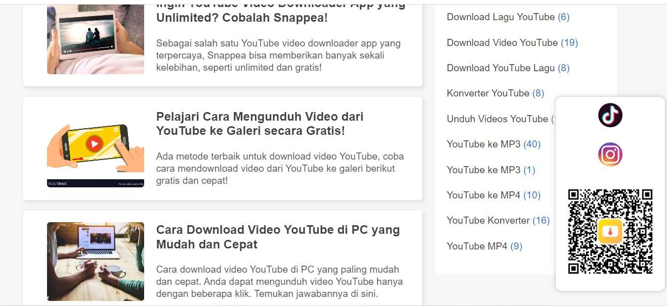 Youtube Downloader Online - Mp4 - Website Snappea