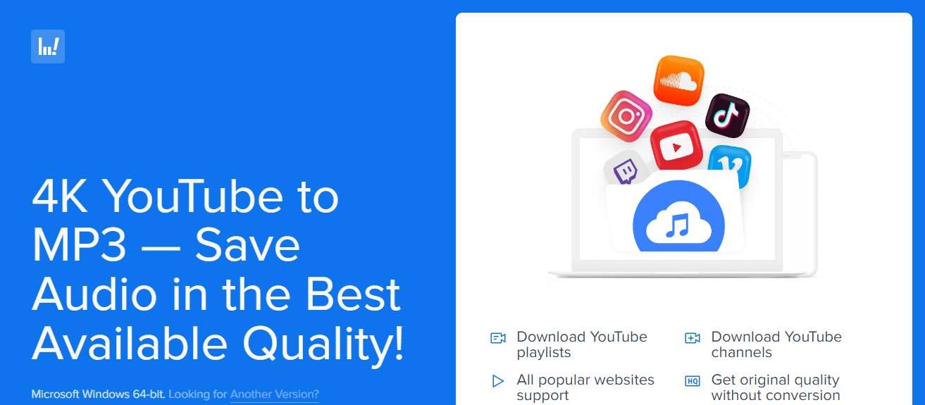 Aplikasi 4K YouTube to MP3