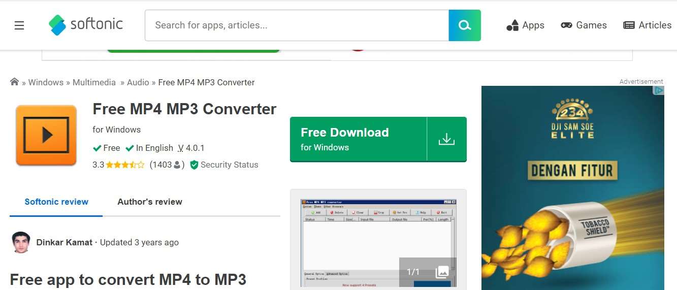 Download Converter Mp4 to Mp3 Gratis Free MP4 MP3 Converter