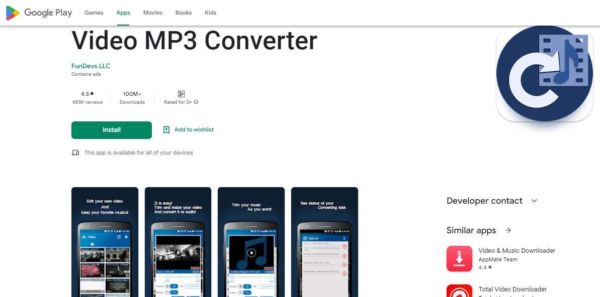 Download Converter Mp4 to Mp3 Gratis Video MP3 Converter