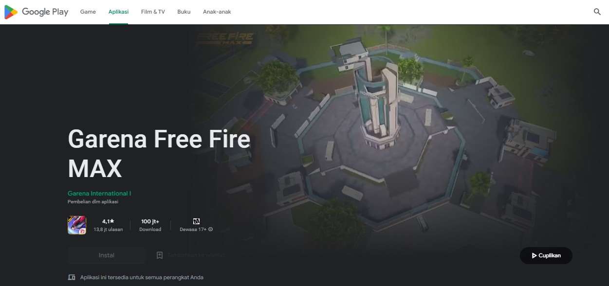 Download Free Fire MAX Garena Free Fire max