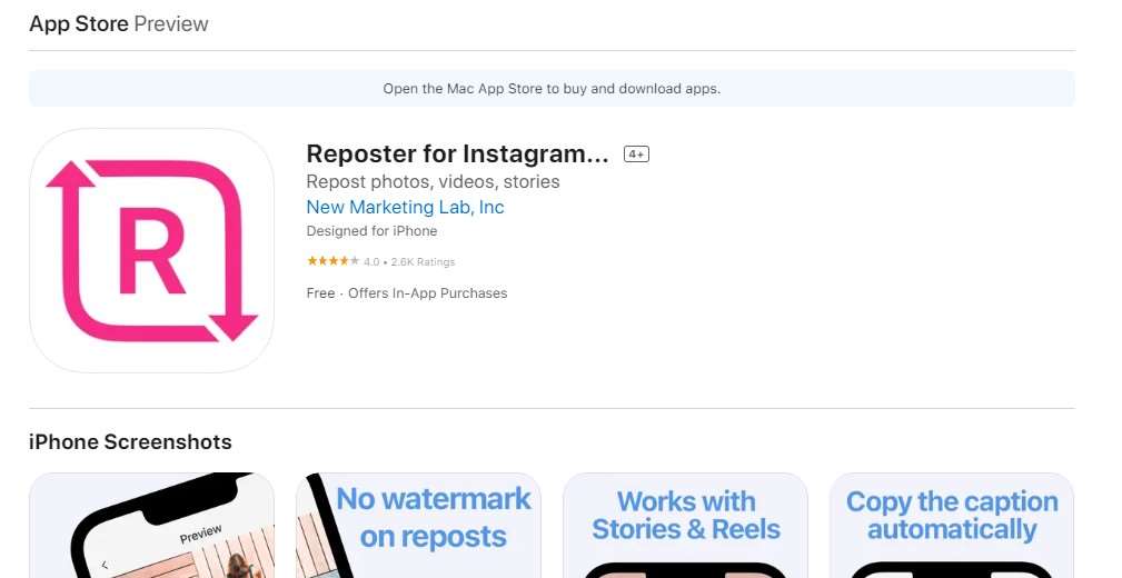 Download Vid IG Reposter for Instagram