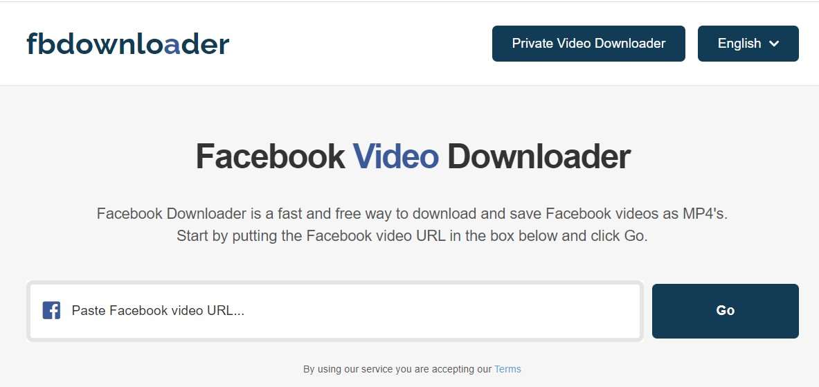 Download Video Facebook HD Fbdownloader.net