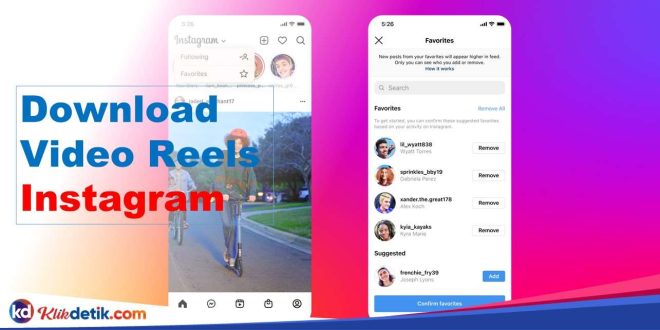 Download Video Reels Instagram