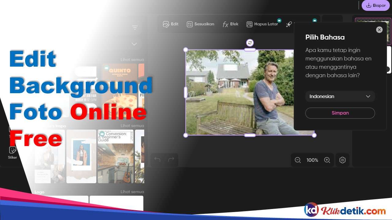Aplikasi Edit Background Foto Online Free KlikDetikCom Aplikasi Edit Background Foto Online Free KlikDetikCom