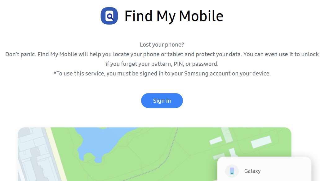 Find My Mobile Samsung